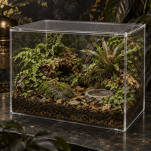 画像をギャラリービューアに読み込む, ECOTONE 40|爬虫類ケージ・アクリル飼育ケース 40cm 蓋付き