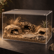 画像をギャラリービューアに読み込む, ECOTONE 40|爬虫類ケージ・アクリル飼育ケース 40cm 蓋付き