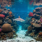 ホワイトチップリーフシャーク（サンゴ礁性サメ）の飼育展示用高級水槽イメージ｜CREATE THE SEAが手掛ける倫理的アクアリウム設計