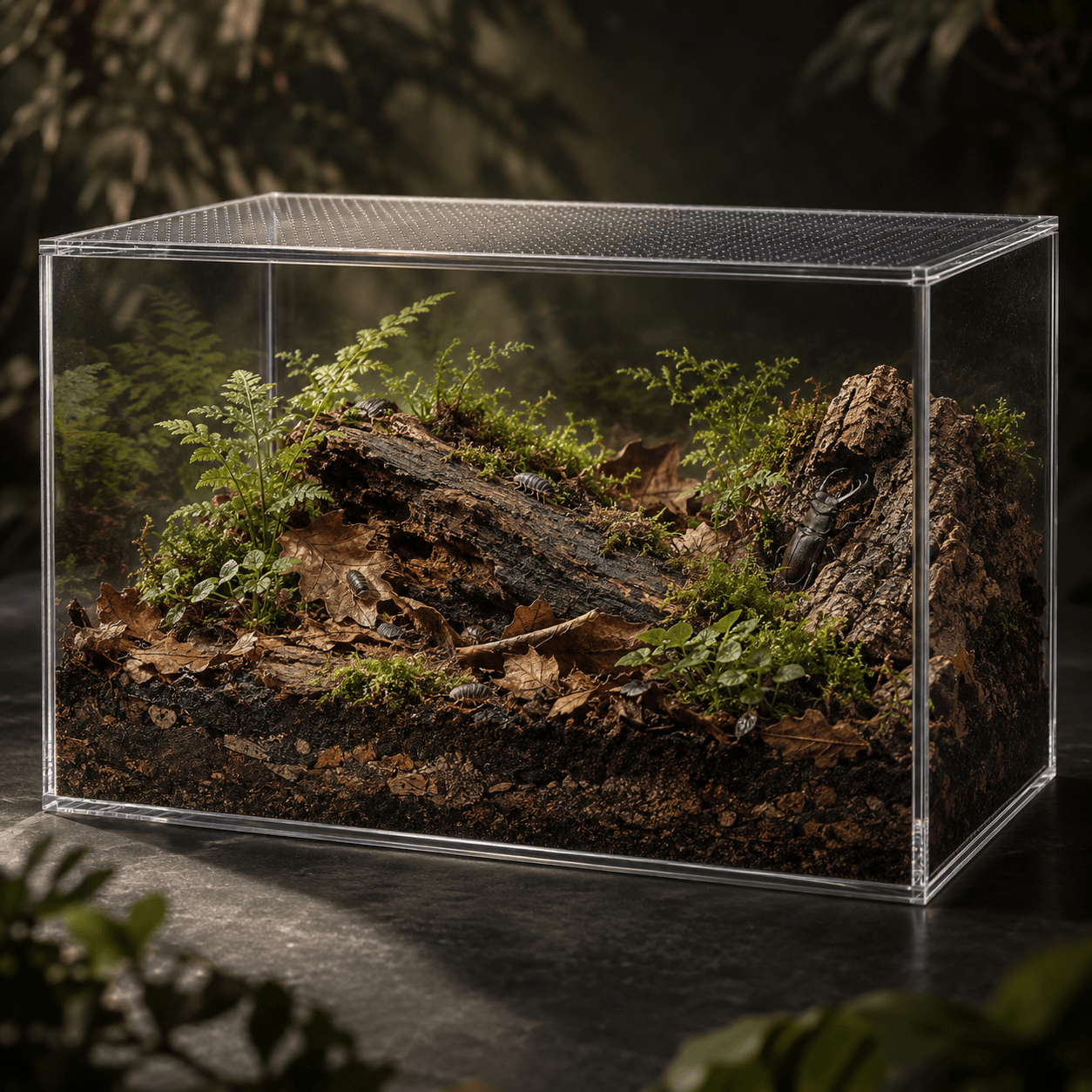 爬虫類ケージ・アクリル飼育ケース 40cm｜ECOTONE 40 – Aquarium Art