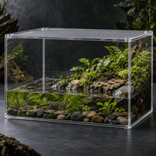 画像をギャラリービューアに読み込む, ECOTONE 40｜爬虫類ケージ・アクリル飼育ケース 40cm 蓋付き
