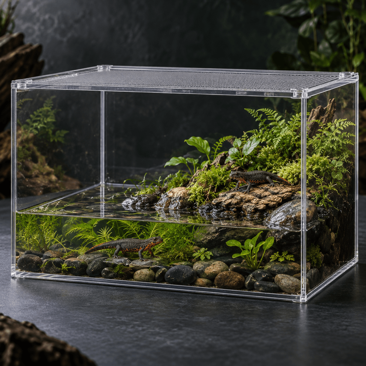 爬虫類ケージ・アクリル飼育ケース 40cm｜ECOTONE 40 – Aquarium Art
